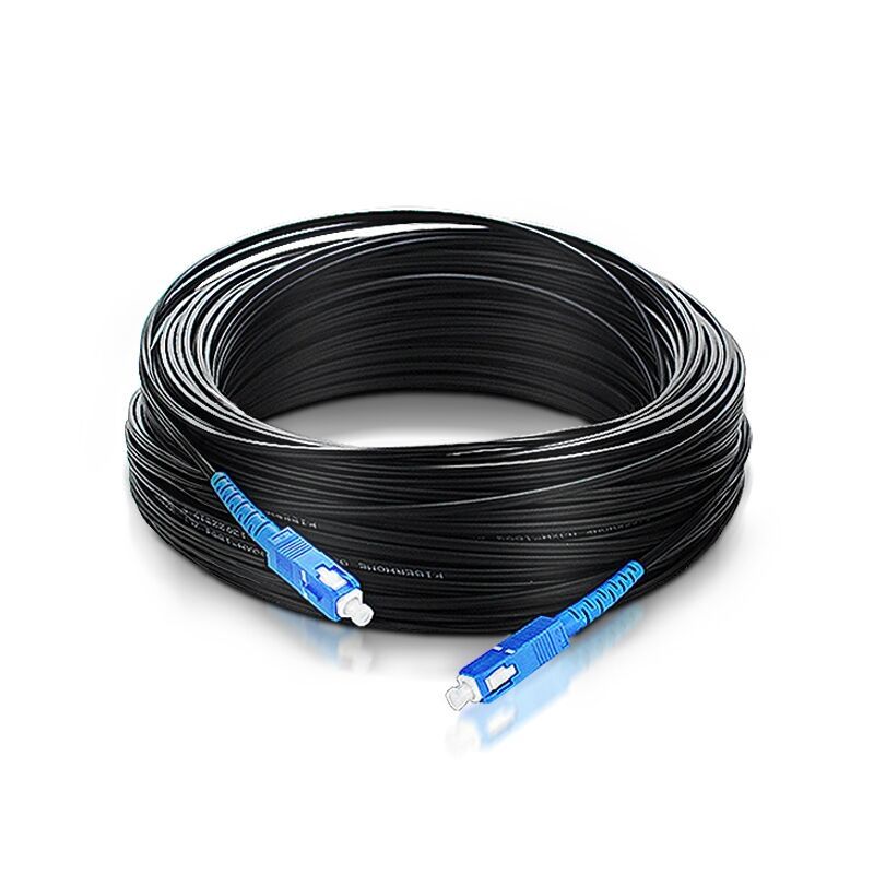 30M 50M 100M 200M SC-SC Single Core Ffiber Optic Cable Single Mode FTTH