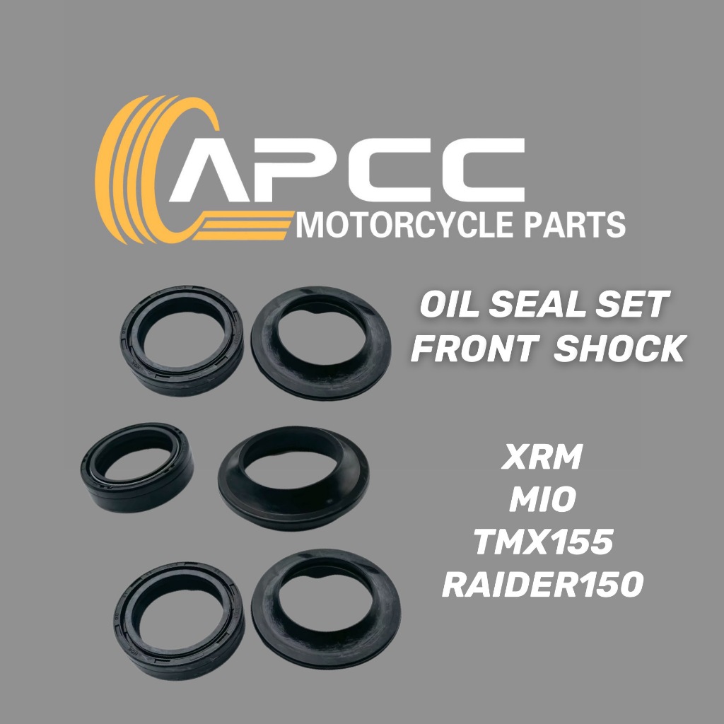 MOTORCYCLE FRONT SHOCK OIL SEAL SET WITH DUSAT SEAL XRM MIO TMX155