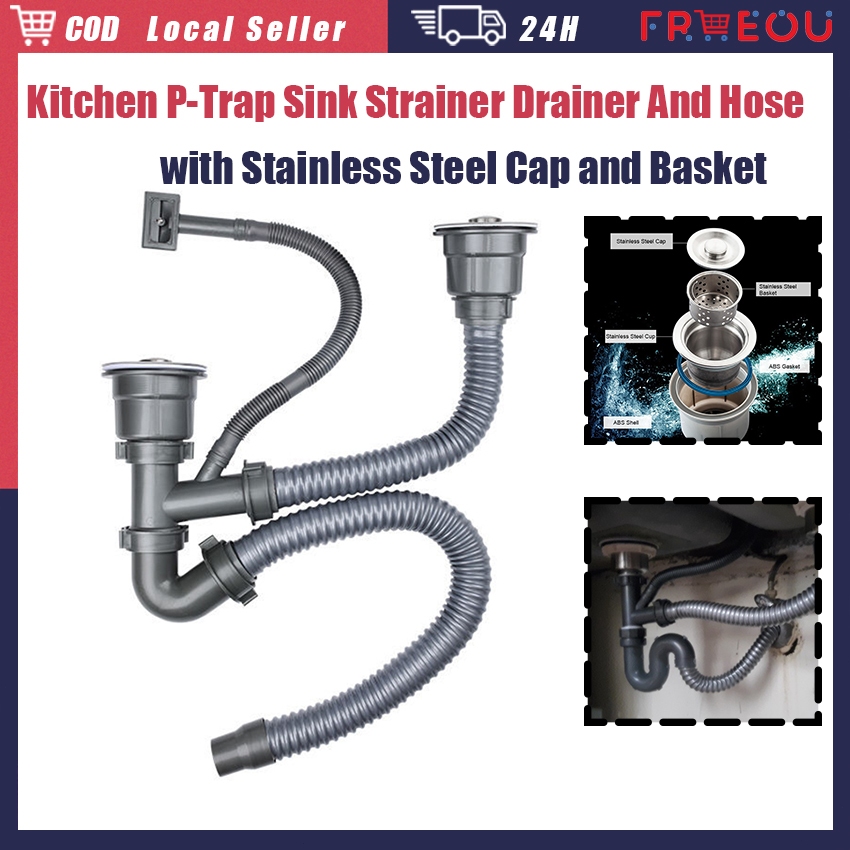 Anti Odor Sink Sewer Drain Pipe Universal Flexible Drain Pipe for