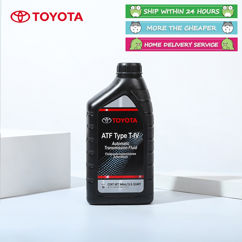 1L Toyota Genuine ATF Type T-IV 1Ltier Synthetic Automatic Transmission ...