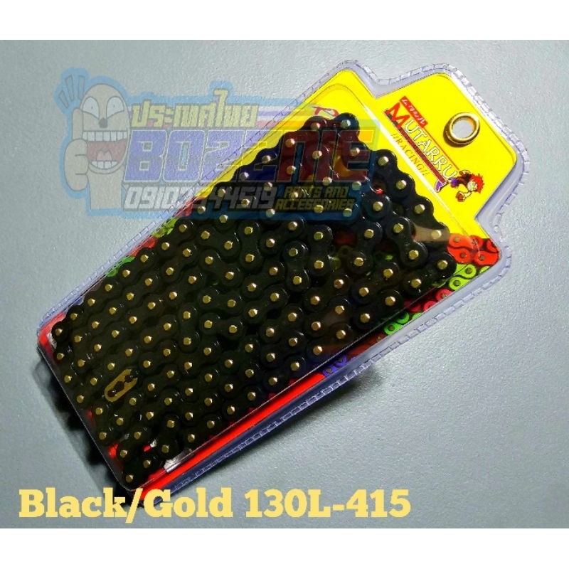 Mutarru Chain Black/Gold Edition 130L-415 | Shopee Philippines