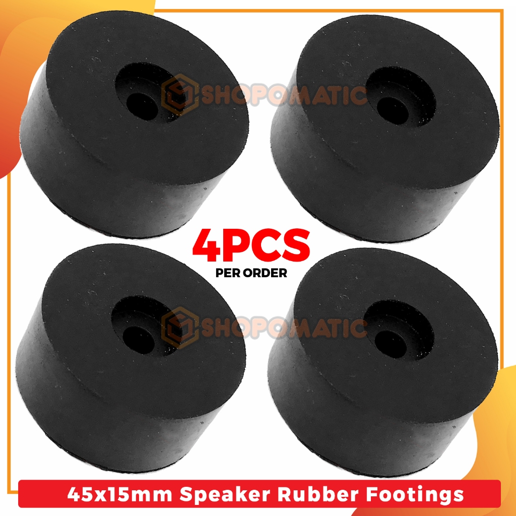 🟧 4PCS Speaker Rubber Feet Rubber Footing for DIY Speaker BOx 🟧