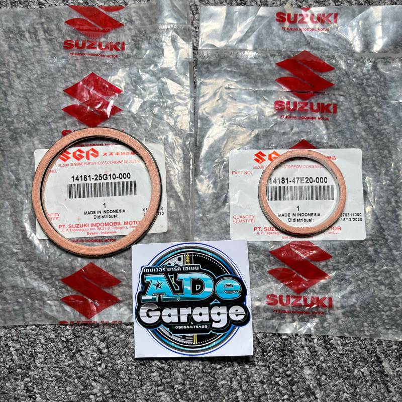 SGP Exhaust & Muffler Gasket Raider 150 Carb/Fi (Suzuki Genuine