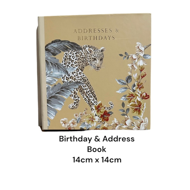 Birthday and Address Book Shopee Philippines