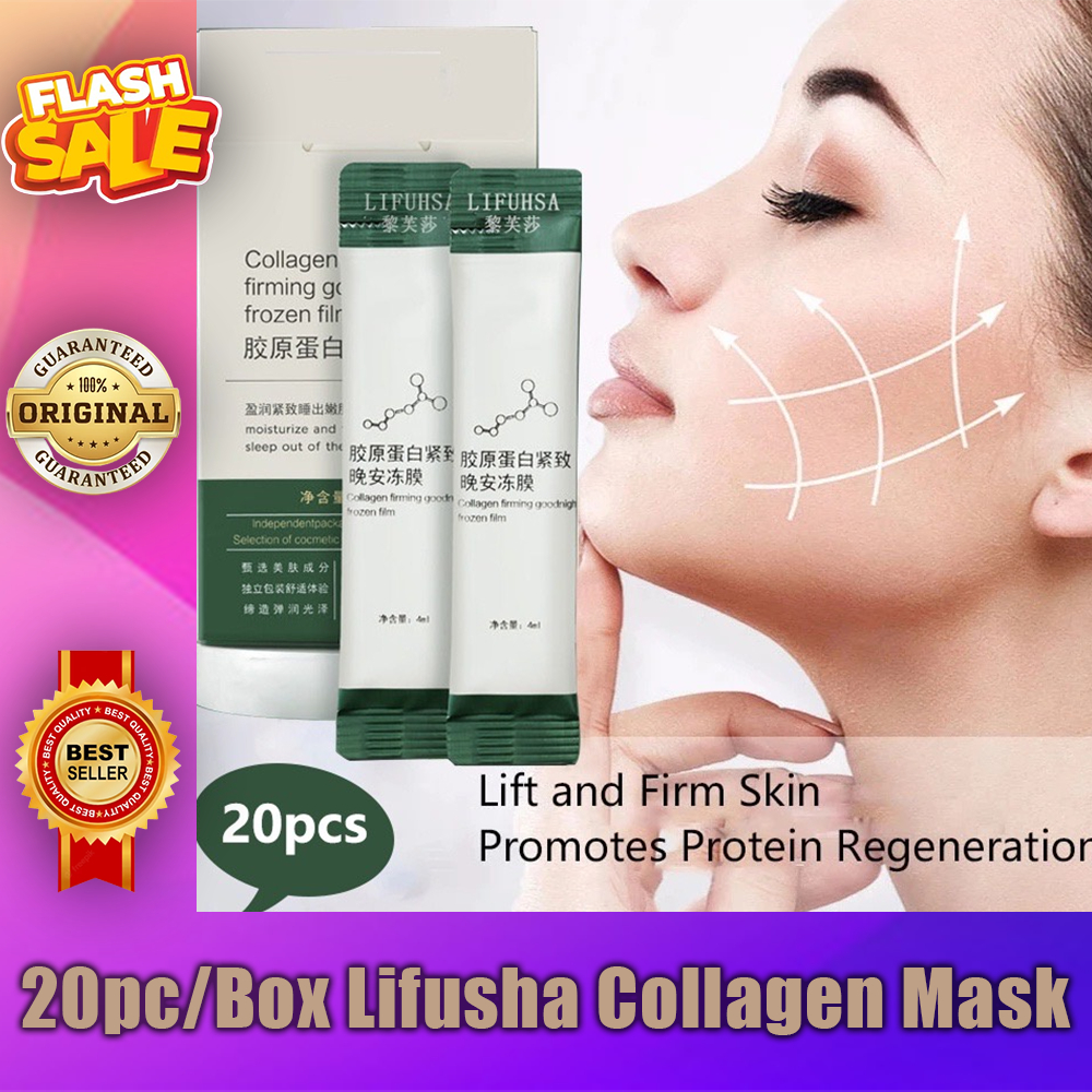 Lifusha Collagen Firming Sleeping Mask Original Collagen Gel Facial