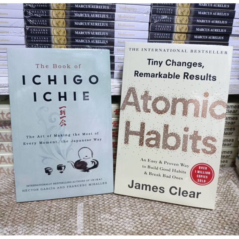 BUNDLE SALE: ATOMIC HABITS +THE BOOK OF ICHIGO ICHIE (PAPERBACK ...