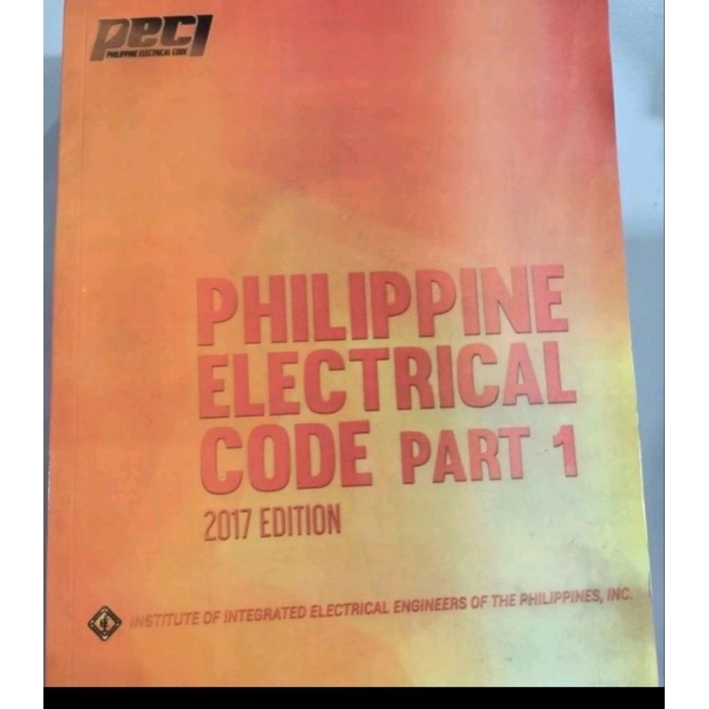 Philippine Electrical Code Part 2/part 1 | Shopee Philippines