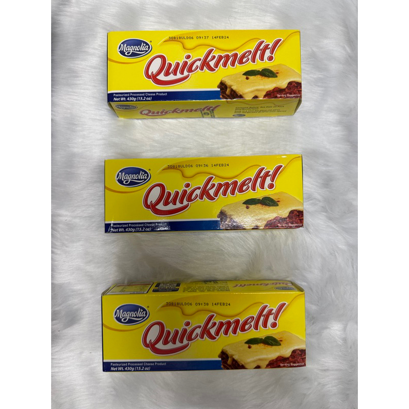 MAGNOLIA QUICKMELT CHEESE 430G Shopee Philippines