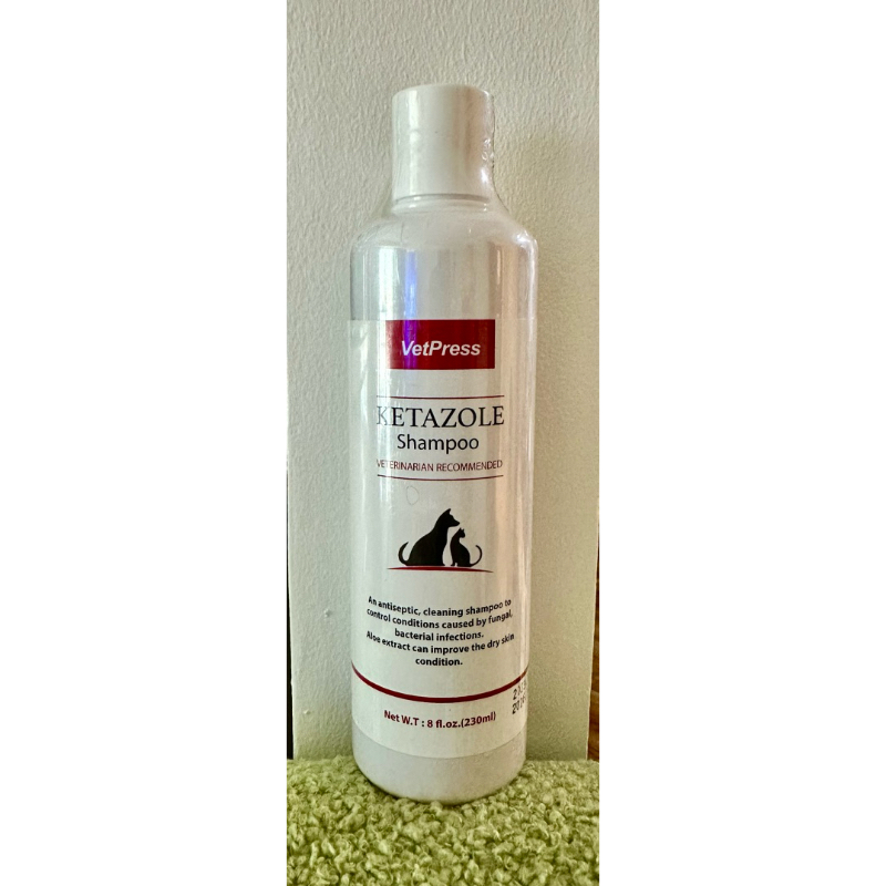 Ketazole (Under new name VETPRESS) Medicated Shampoo for dogs & cats