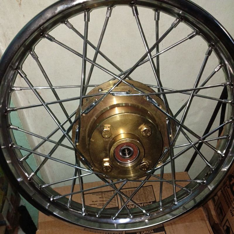 SAWALI /RIMSET /REAR/ STEEL HUB TMX 155,RUSI 125 | Shopee Philippines