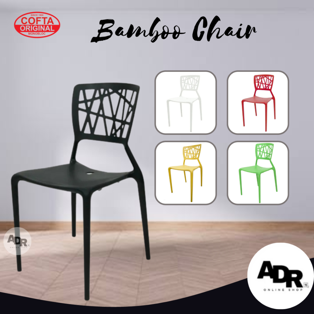 Heavy Duty Cofta Bamboo Monobloc Chair Shopee Philippines