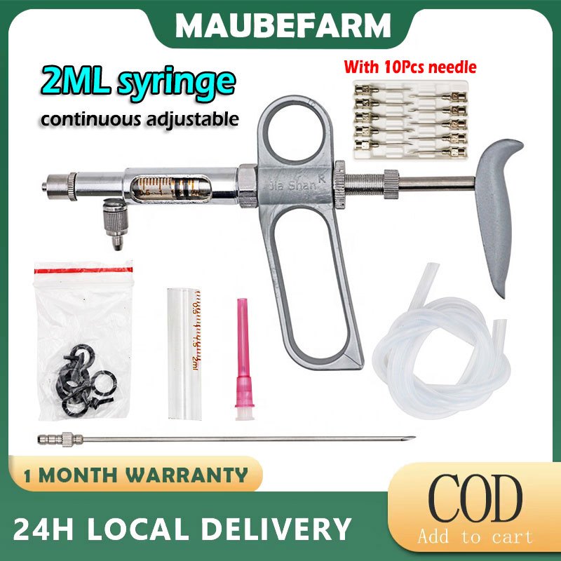 0.2-2 ML Continuous Automatic Syringe Adjustable Veterinary Syringe ...