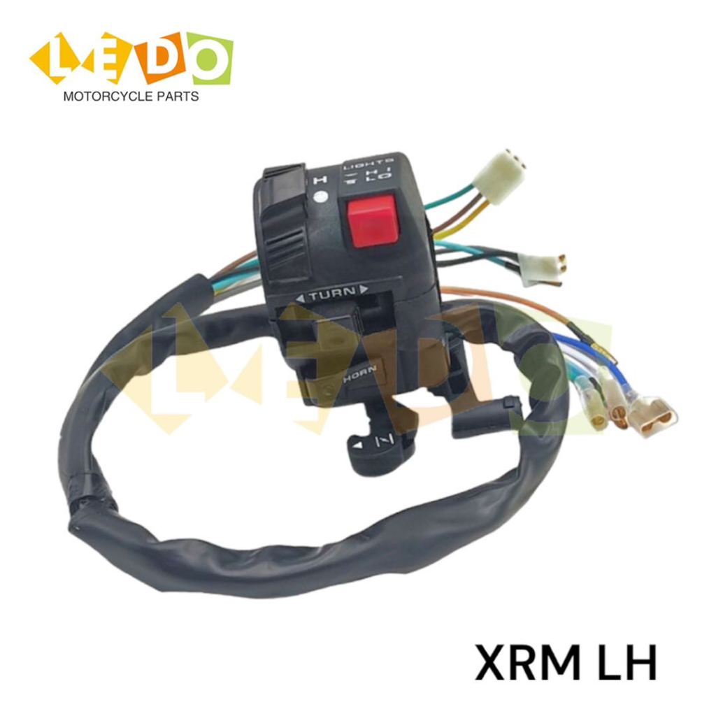 MOTORCYCLE HANDLE SWITCH XRM LEFT HAND | Shopee Philippines