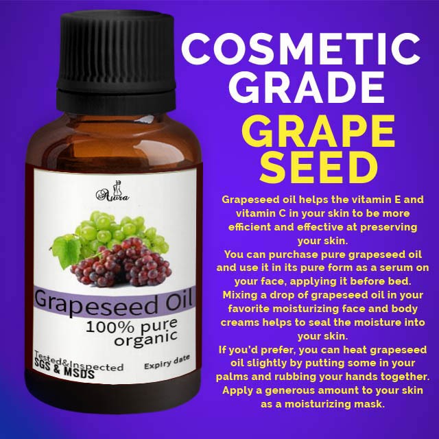 Grapeseed OIL (Cold Pressed CARRIER OIL) Shopee Philippines