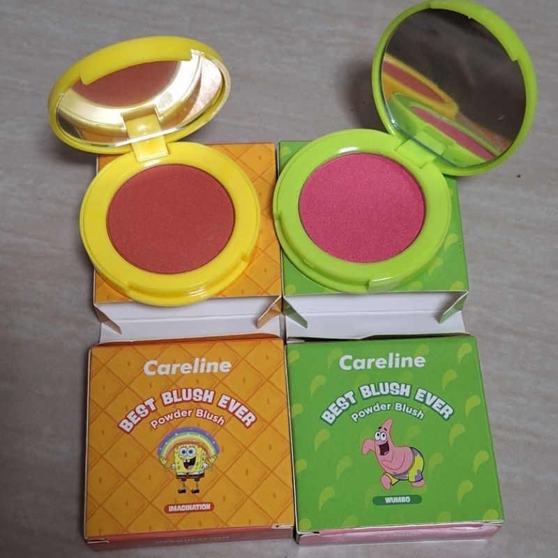 careline sponge bob powder blush on collection Shopee Philippines