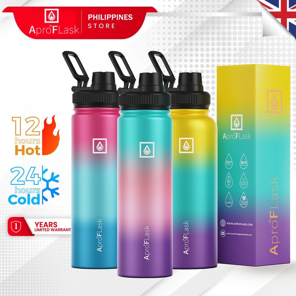 Apro°Flask 22oz/32oz Tumbler Hot and Cold Vacuum Insulated Water Bottle ...