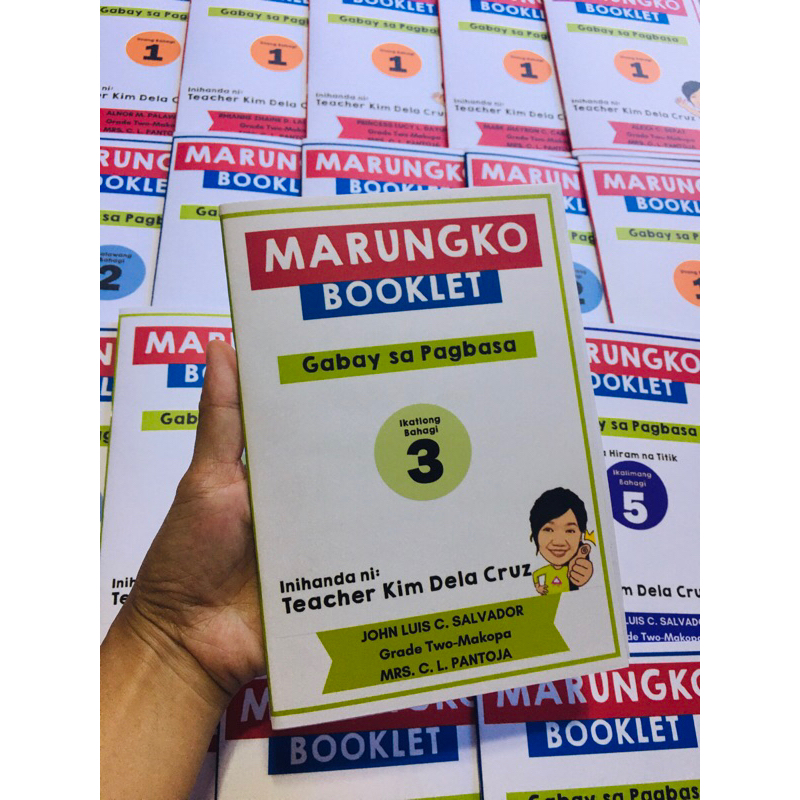 MARUNGKO BOOKLET GABAY SA PAGBASA | Shopee Philippines