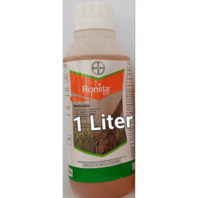 Ronstar EC25 Herbicide ( 1 Liter / 500ml ) | Shopee Philippines