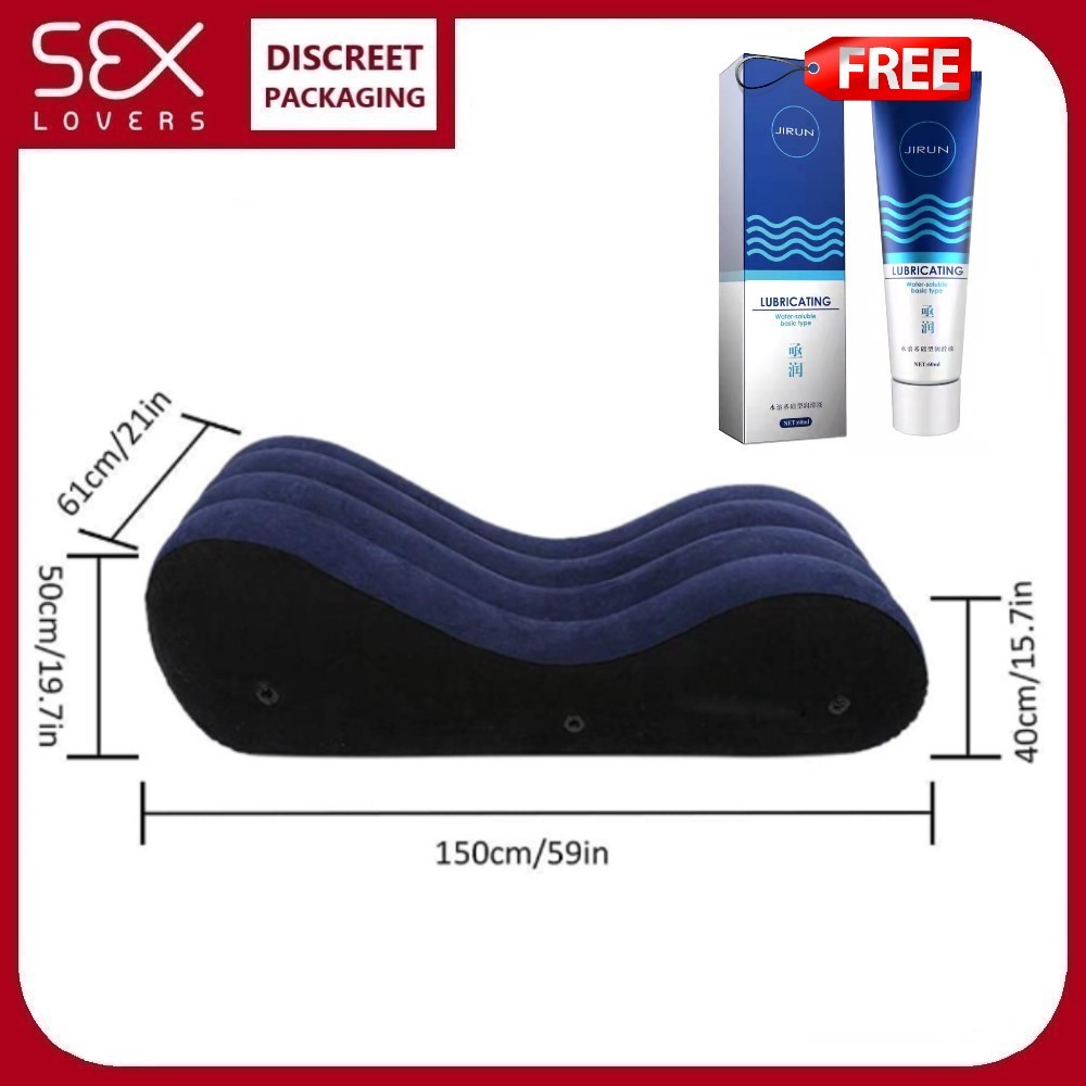 Big Size portable inflatable cushion sofa rest bed adult sex position for  couple | Shopee Philippines