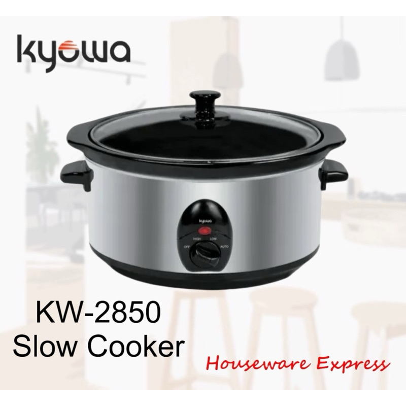 Kyowa KW2850 Slow Cooker Oval 3.5 Liters KW2850 (Houseware Express