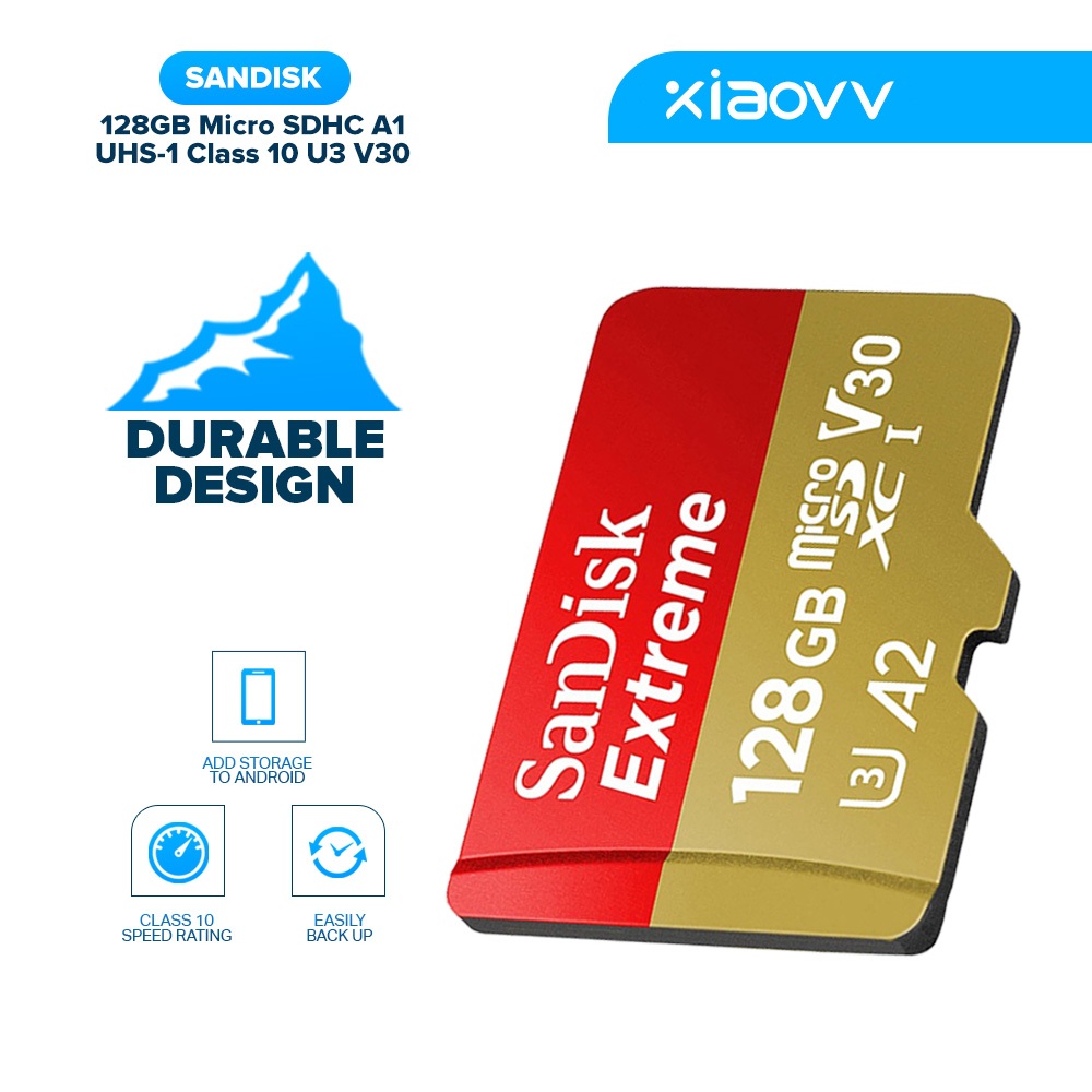 Uhs I Sandisk Extreme V30 A1 128gb SanDisk Extreme Series