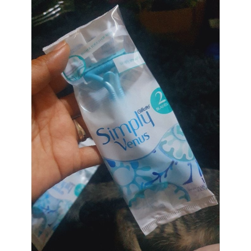 SIMPLY VENUS SHAVER 2 BLADES (1PC) | Shopee Philippines