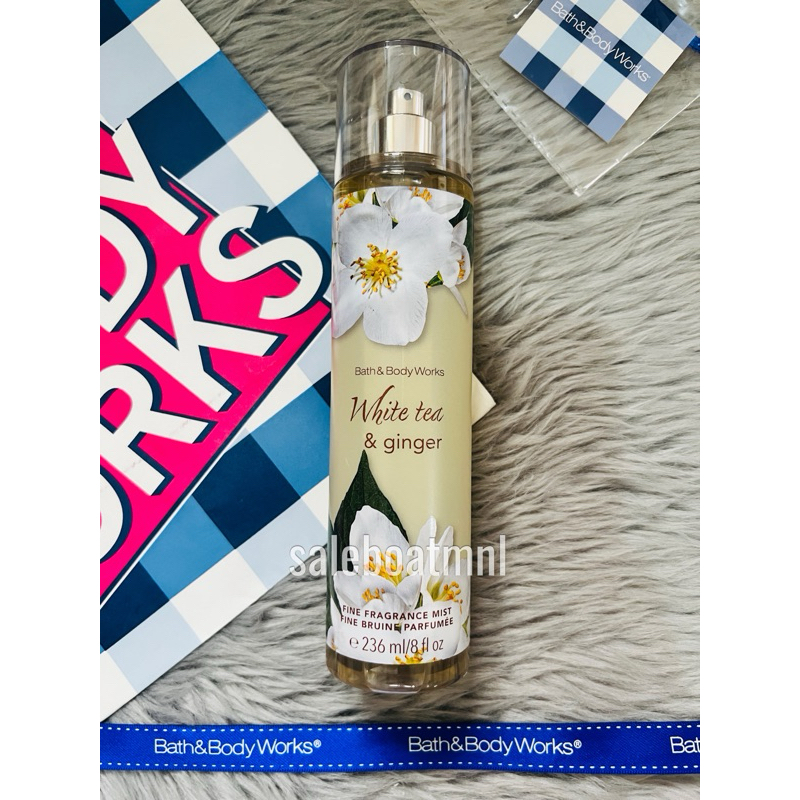 Bath & Body Works • White Tea & Ginger | Shopee Philippines