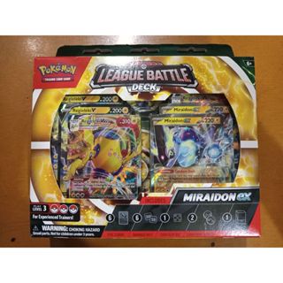 Pokemon TCG: Miraidon ex League Battle Deck English | Shopee Philippines