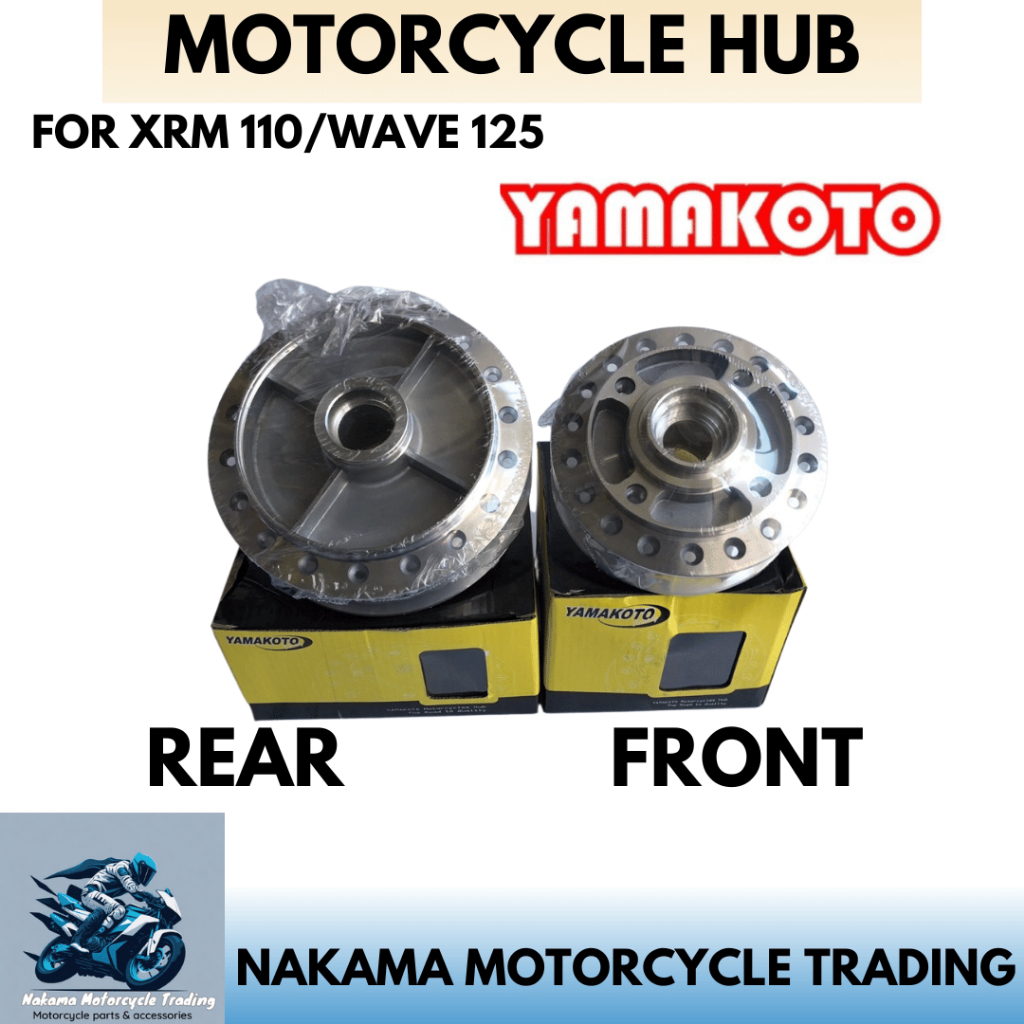 YAMAKOTO HUB SET Honda XRM 110/WAVE 125 Shopee Philippines