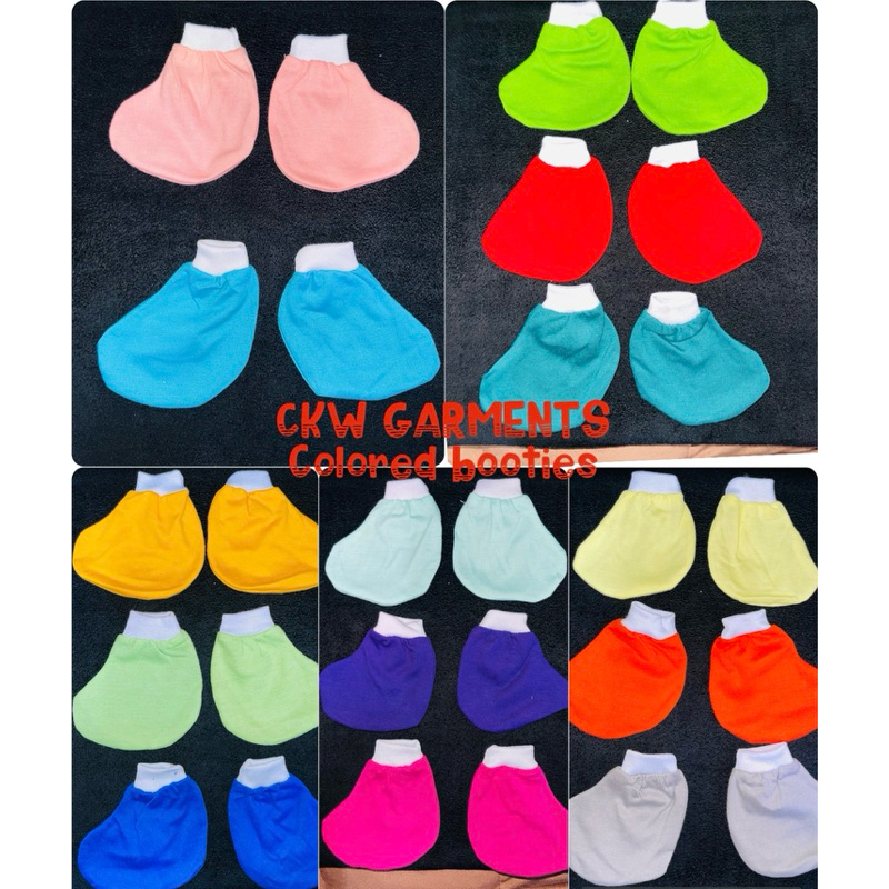 Newborn Colored Booties (De Garter) | Shopee Philippines