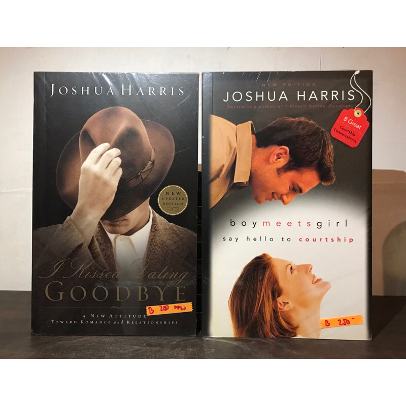 Authentic JOSHUA HARRIS books kissed dating goodbye religion and self help Shopee Philippines