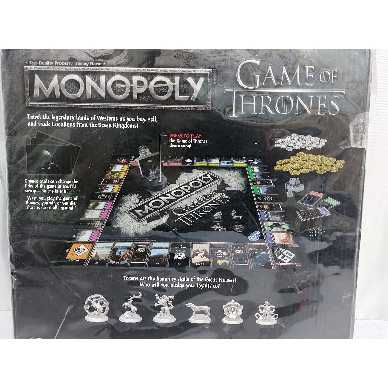 Hasbro: Monopoly Game of Thrones Board Game | Shopee Philippines