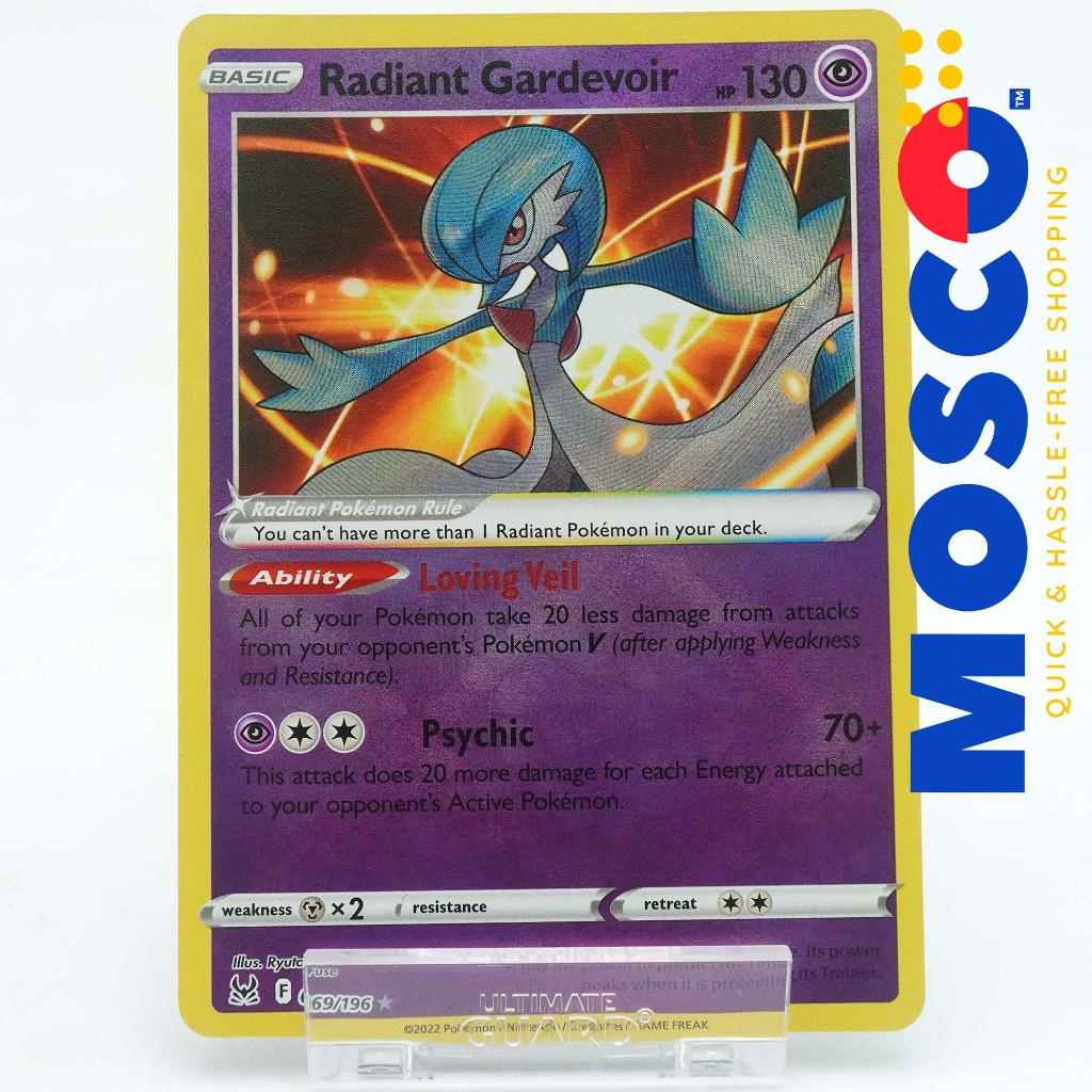 stained glass pokemon card Mimikyu ex 069/159 Journey Together (Stamped) main image 1