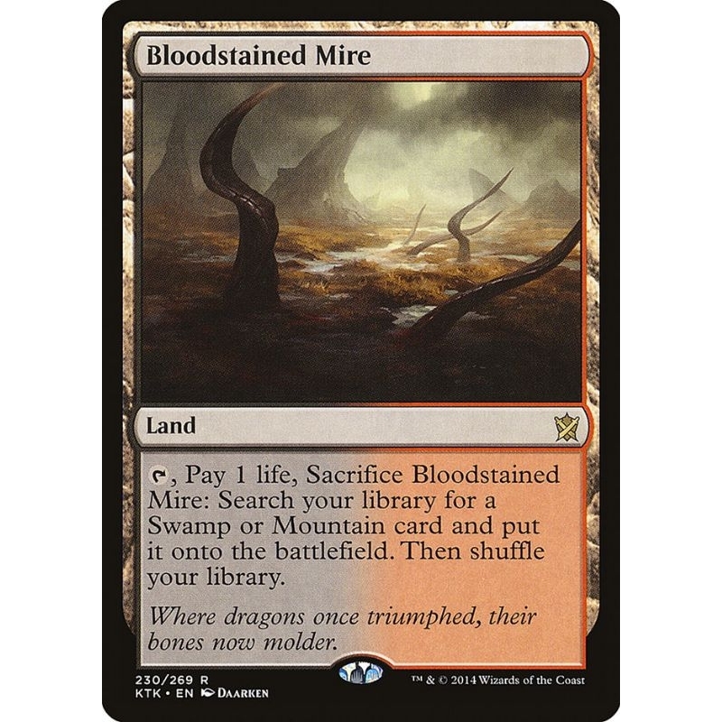 Bloodstained Mire Mtg Card 