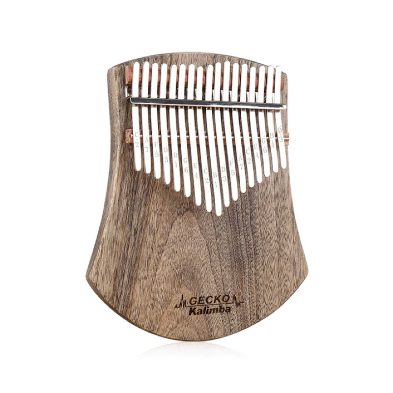Gecko K17CAS BK 17-Key Solid Camphorwood Flatboard Kalimba | Shopee ...