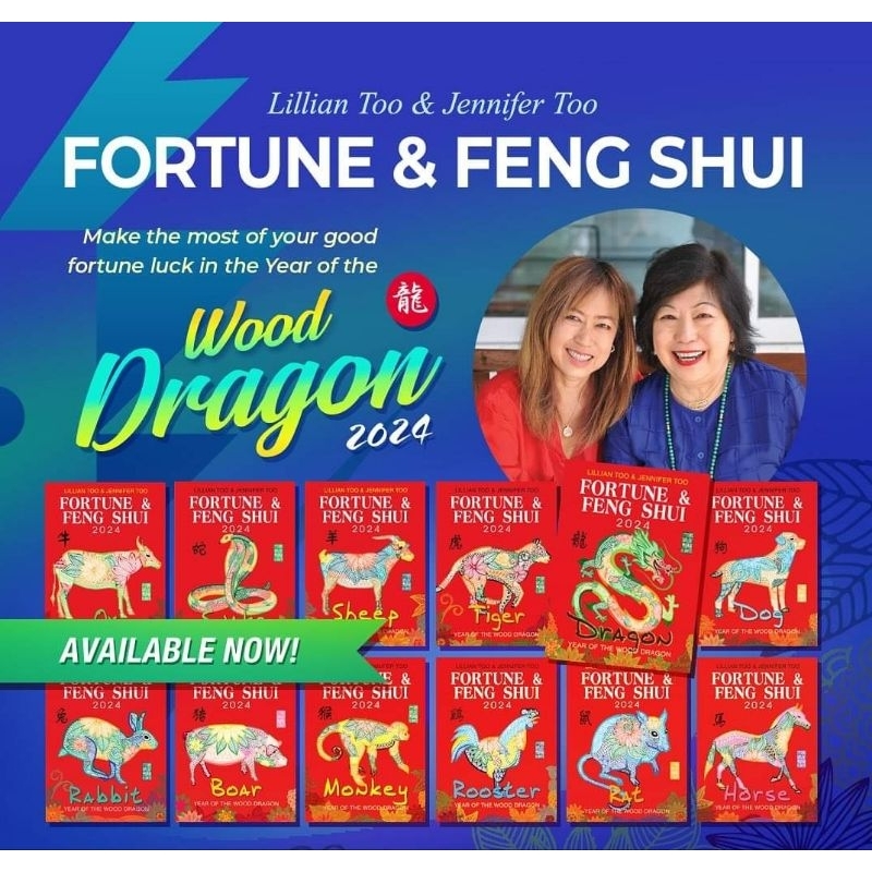 Lillian Too Fortune & Feng Shui Zodiac Book 2024 Shopee Philippines