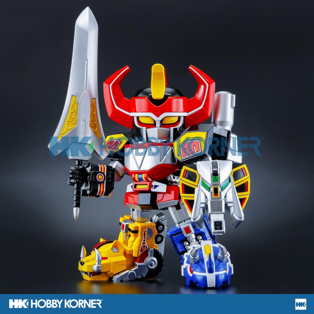 action toys mighty deformed daizyujin (megazord)