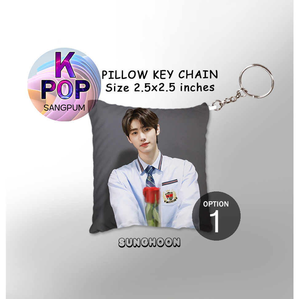 SUNGHOON Enhypen key chain pillow | Shopee Philippines