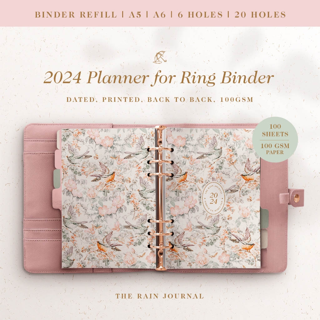 2024 Planner For Ring Binder W Monthly Planner Weekly Planner Yearly   Ph 11134207 7r98x Losj2zcdsqnkd8