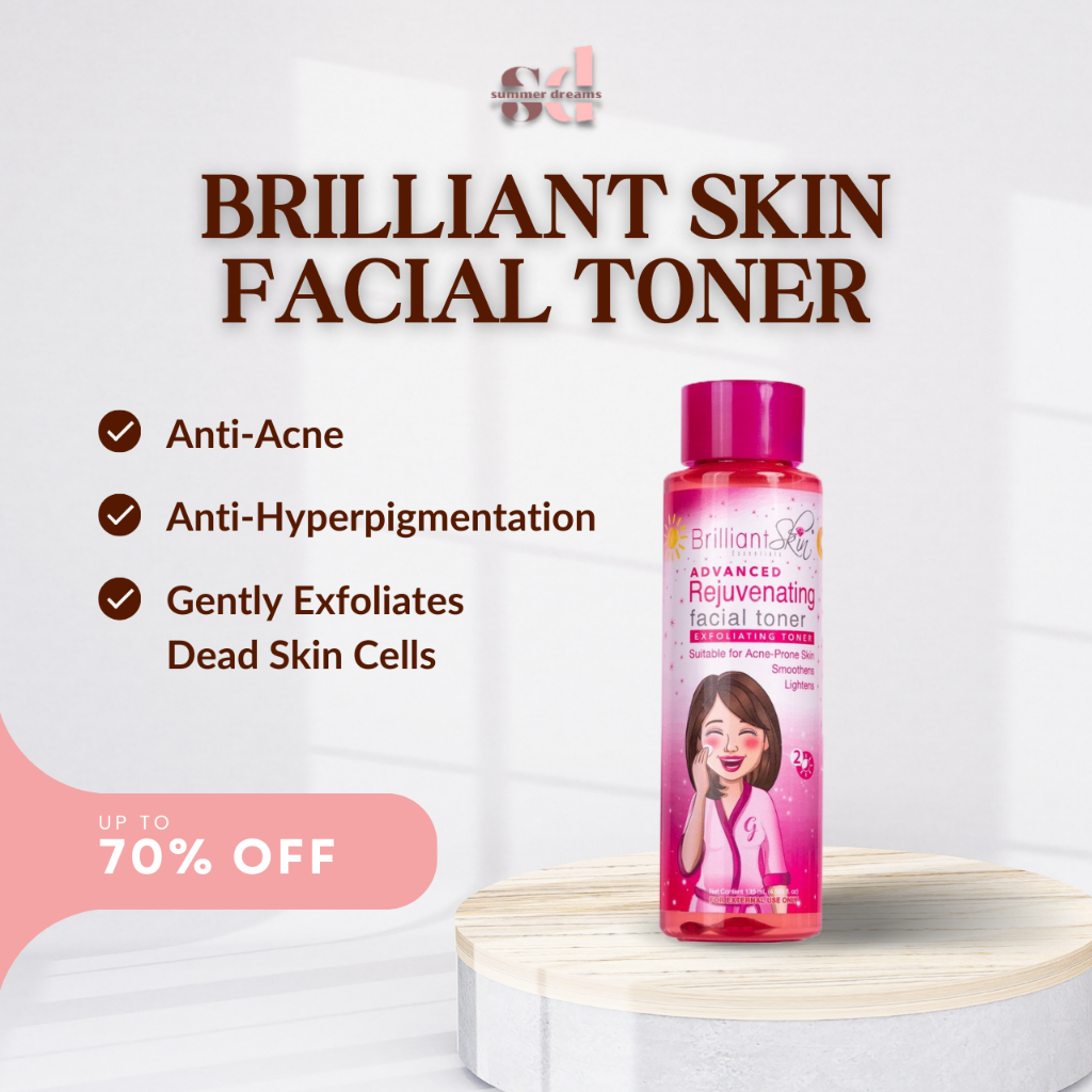 Brilliant Skin Rejuvenating Facial Toner 135ml Big Size Shopee