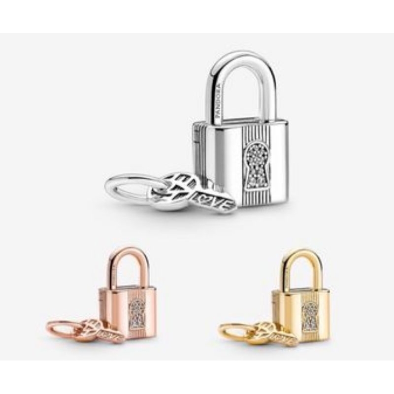 PADLOCK & KEY DANGLE CHARM (100 AUTHENTIC) Shopee Philippines
