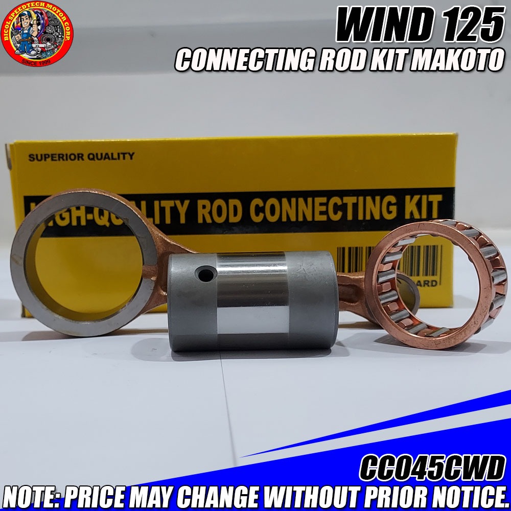 CONNECTING ROD KIT MAKOTO WIND 125 (CC045CWD) | Shopee Philippines