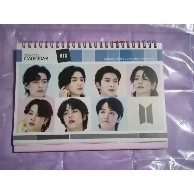 2025 Calendar Bts
