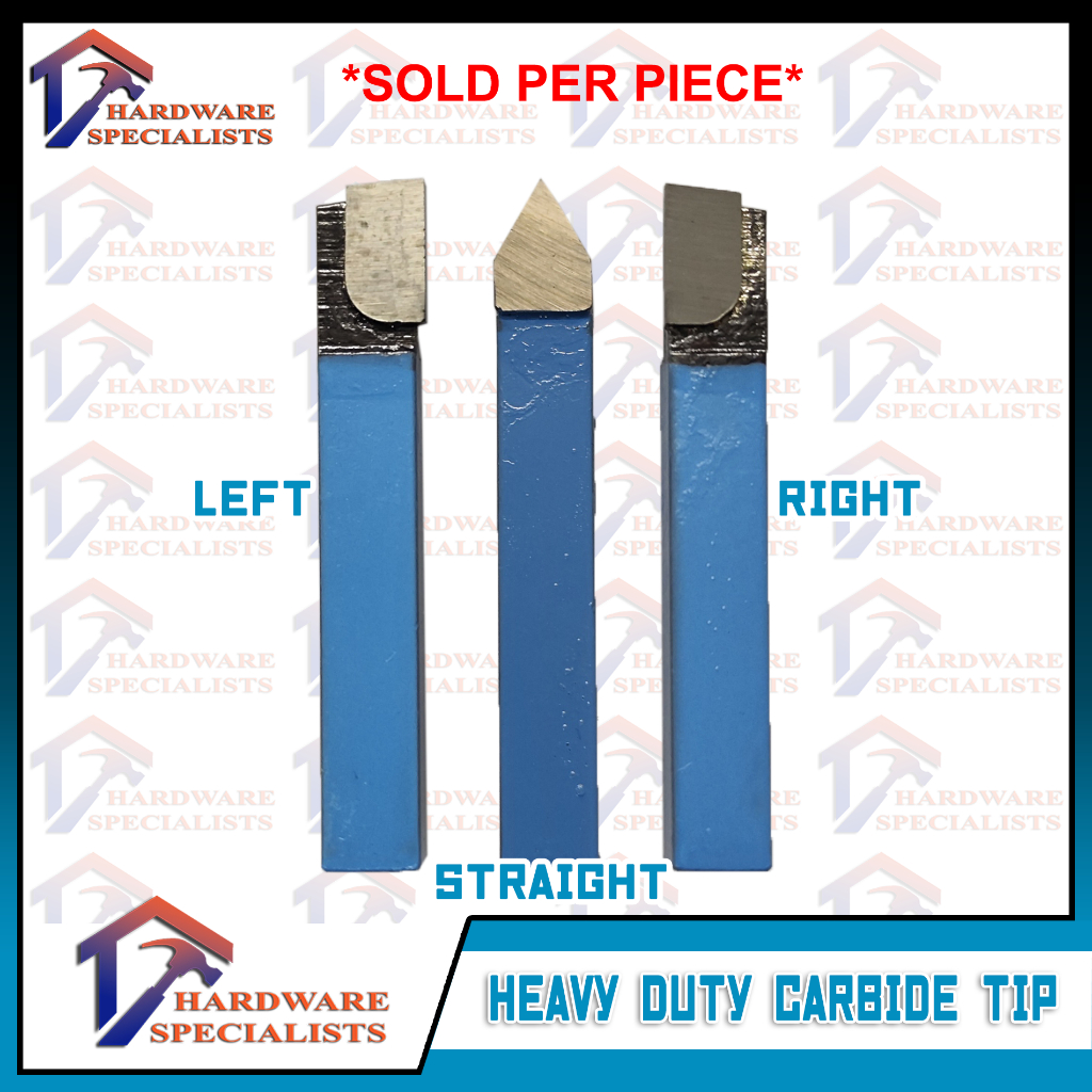 Sandtip Heavy Duty Carbide Tips 3/8 Left, Straight or Right *Sold per ...