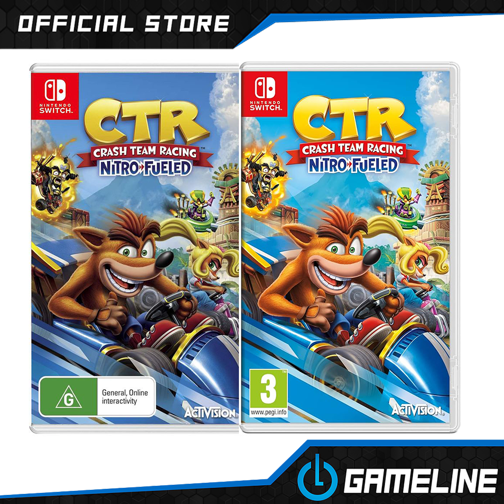 Nintendo Switch Crash Team Racing Nitro Fueled | Shopee Philippines
