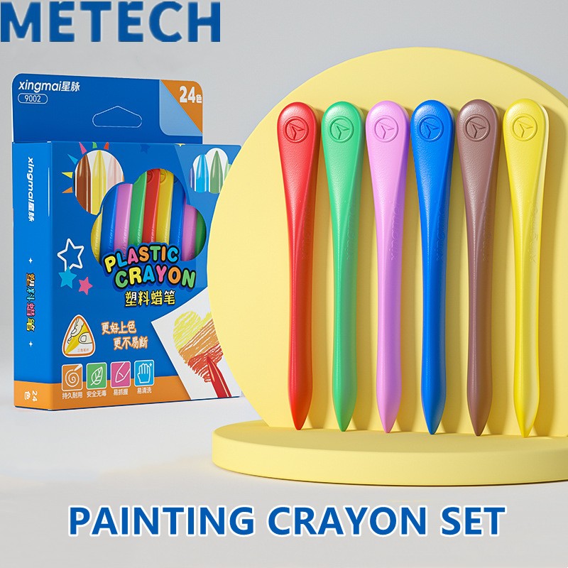 12/24/36 Colors Crayons Painting Safe Non-Toxic Not Dirty Hand Drawing ...