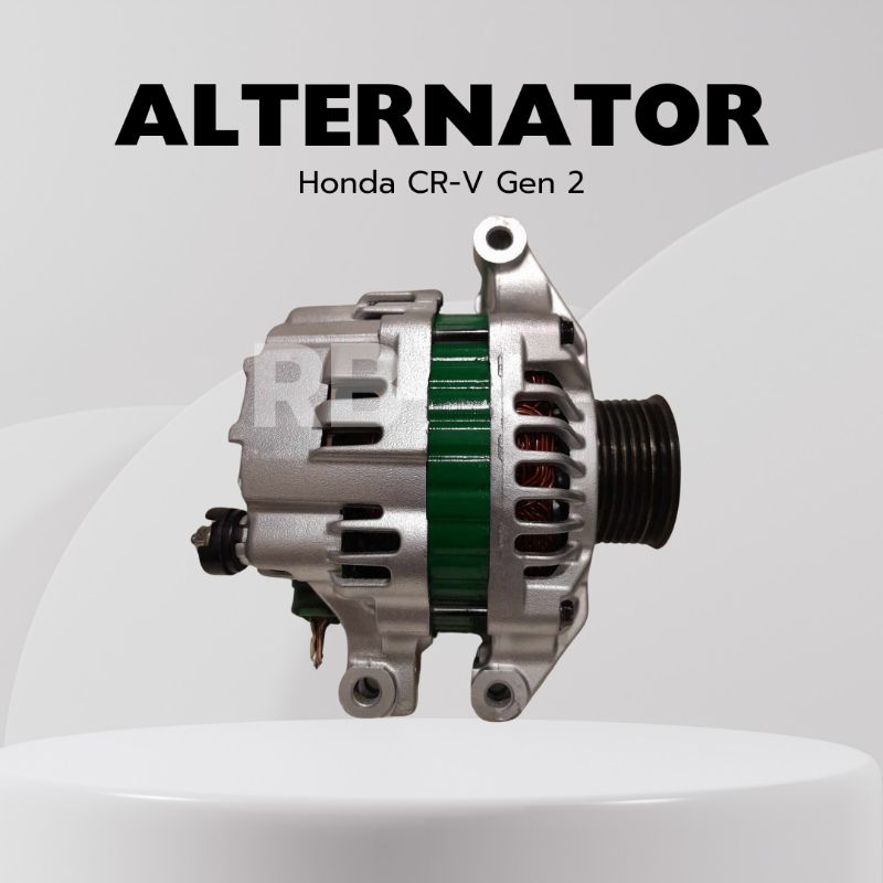 New Alternator For Honda CR-V 2002-2006 2.4L – 90 Amp, 12V, KAC/DB Electrical AMT0172, 5-Year Warranty, Made In USA