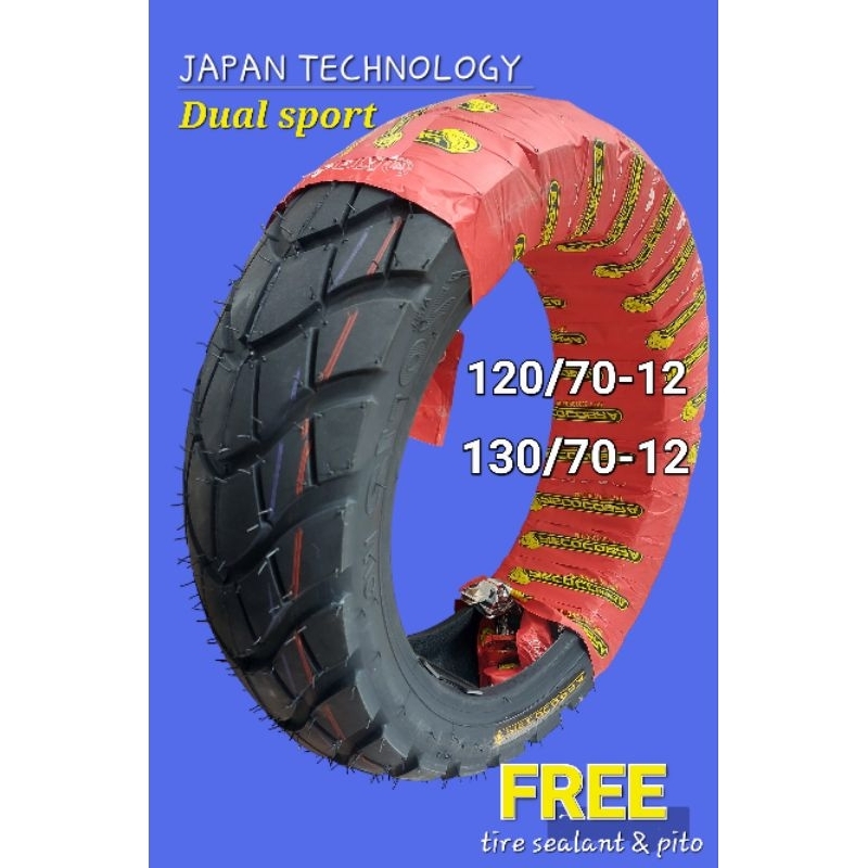 Piecocobra Dual Sport Tire 130/7012, 120/7012, 110/8014, 140/7014 Shopee Philippines