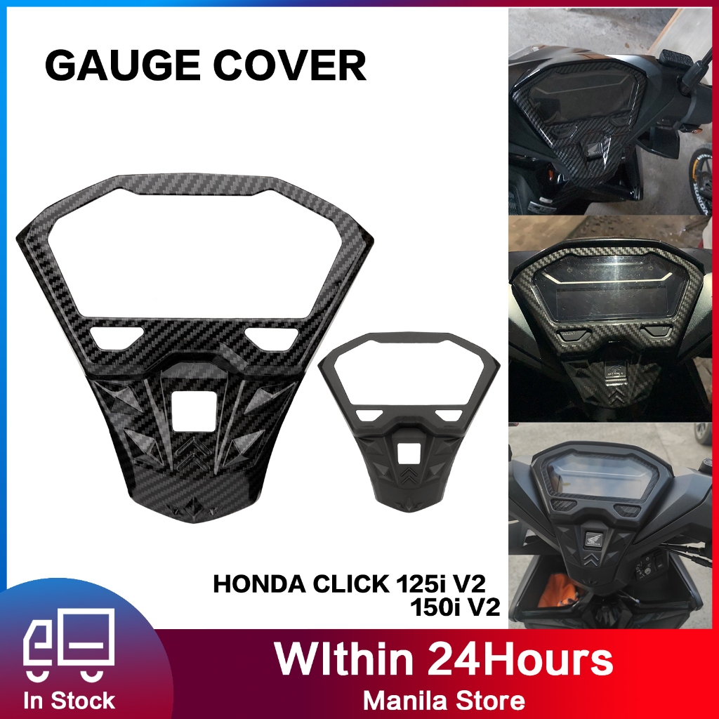 1 PCS Motorcycle Gauge Cover Panel Gauge Protector For Honda Click 125i ...