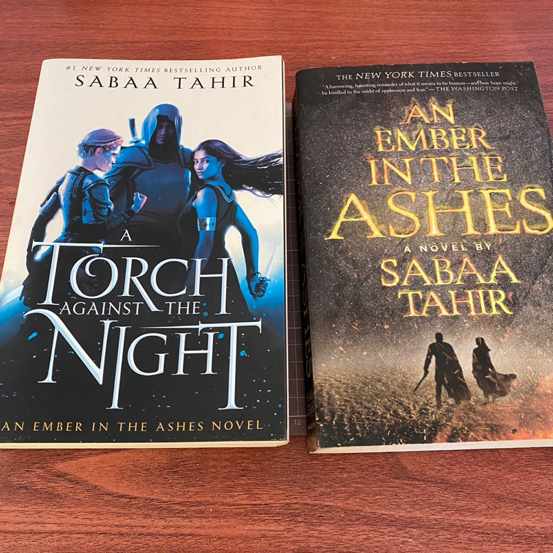 Sabaa Tahir Preloved Books An Ember In The Ashes A Torch Against The Night Shopee Philippines